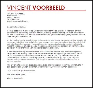 assistent voor de afdeling subsidies thumb